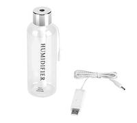 ANKROYU Mini humidificateur d'air portable USB 300 ml, bouteille d'eau pour voiture, maison, bureau, brume fine, élimine l'électricité statique, réduit l'air frais avec de l'huile,