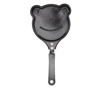 ANKROYU Mini Nonstick Egg Frying Pan Stainless Iron Innovative Korean Breakfast Pot DIY Mini Omelette Pan Mold for Kids College Students Quick Easy Cooking (Grenouille)