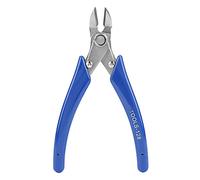 ANKROYU Mini pince coupante diagonale électronique professionnelle, coupe-câble de précision pour la réparation et l'artisanat de l'électronique, acier au chrome vanadium bleu 15 c