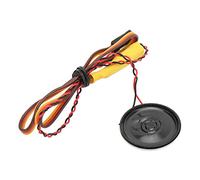 ANKROYU Mini sirène de voiture RC, haut-parleur, télécommande manuelle universelle, mode multi-son, pièces de mise à niveau réalistes pour véhicules RC 1/8 1/10, composants électro