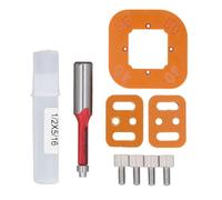 ANKROYU Modèle de rayon d'angle rond 4 en 1 R30 R35 R40 R50 ARC ROUTILAGE DIG LOCATION OUTIL POUR LES MEUBLES DE BOIS FURIGNE DU MOBIER