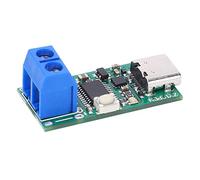 ANKROYU Module de Charge Rapide PD2 PD3 Testeur de Charge USB Intelligent avec indicateurs LED colorés pour Tester l'adaptateur Secteur, appareils électroniques, Carte PCB, Port de