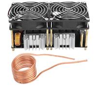 ANKROYU Module de Panneau de Chauffage par Induction 1800 W, Pilote Flyback avec Collier en Laiton, Conception de PCB de qualité Industrielle pour la Fusion de métaux, la fabricati