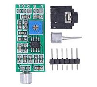 ANKROYU Module de Prise de Microphone, Sortie Double Canal, Carte amplificateur à Gain réglable pour la détection