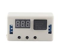 ANKROYU Module de relais de minuterie numérique 12 V avec affichage LED, commutateur de compte à rebours réglable, dispositif de contrôle d'automatisation pour équipements industri