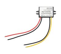ANKROYU Module élévateur DC vers DC Convertisseur de Tension Boost 12 V 9-20 V à 24 V 2 A 48 W Évalué IP67 pour véhicules Bandes LED Équipement électrique Boîtier PP