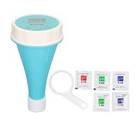 ANKROYU Moniteur d'eau Intelligent pour piscines et Aquariums 6 en 1 : Mesure du pH, de la conductivité électrique, des TDS, du potentiel d'oxydoréduction et de la température. GRA