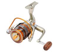 ANKROYU Moulinet de pêche en Eau salée EF4000 de qualité supérieure, en Alliage d'aluminium CNC, avec culbuteur numérique, roulements 12BB, Rapport de Vitesse élevé, pour la pêche