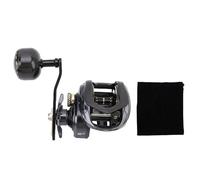 ANKROYU Moulinet de pêche Professionnel Baitcast pour droitier, Grande capacité de Bobine, traînée de 16 kg, Rapport de Vitesse 7,2: 1, système de freinage à 12 Vitesses avec bobin