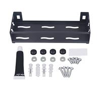 ANKROYU Multifunctional Wall Mount Storage Shelf Home Storage Rack Kitchen Holder Bathroom Toiletry Organizer Carbon Steel Rustproof Space Saving Design for Kitchen Bathroom (Taille standard 30 cm /