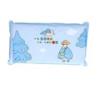 ANKROYU Oreiller rafraîchissant d'été, Tapis de Refroidissement Mignon, Coussin pour étudiant Adulte, dortoir à Domicile, matériau éponge en Cristal de Glace en PVC 17,5x32x4cm (1017 Bleu Ciel)