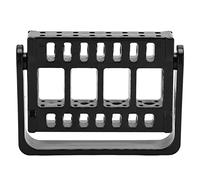 ANKROYU Organisateur D'affichage De Support De Forets à Ongles 16 Trous, Support De Foret à Ongles, Porte-embout Pour Perceuse à Ongles, Outils De Manucure Pour Ongles(Noir)