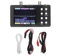 ANKROYU Oscilloscope multimètre, générateur de Signal Portable à 2 canaux, oscilloscope numérique à 2 canaux, oscilloscope numérique Portable pour résistance de condensateur Actuel
