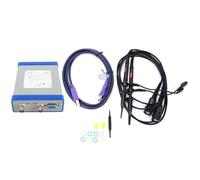 ANKROYU Oscilloscope Virtuel Numérique Double Canal PC Alimenté par USB Bande Passante 50 MHz Taux d'échantillonnage 1G avec Sonde Câble USB pour Ingénieurs en Électronique et Fabr