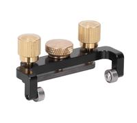 ANKROYU Outil d'affûtage de lame manuel professionnel avec rouleau de roulement, corps en alliage d'aluminium à angle fixe pour le travail du bois, affûtage des lames de raboteuse,