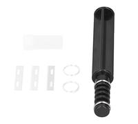 ANKROYU Outil professionnel de couteau à cordon en cuir, coupe-fil rotatif en cuir avec 3 lames interchangeables pour le bricolage du cuir, matériau ABS de 6,1 pouces de longueur