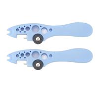ANKROYU Ouvreur de bouteille d'ampoule en plastique ensemble Fish Forme Ampule Bottle Boutrker SAFE Easy Grip Tool pour les infirmières médecins à la maison Utilisation de 2 pièces