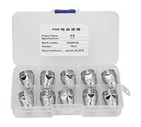 ANKROYU P80 Electrode de buse de coupe plasma premium consommables durables à haute efficacité pour la machine de coupe du plasma d'air 10 pcs 1,1 mm (Buse de 1,1 mm)