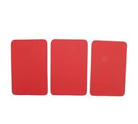 ANKROYU Patch de kayak étanche PVC Patch radeau de rabote Patches de réparation de bateaux en caoutchouc Ensemble 3 PC (Rouge)