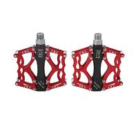 ANKROYU Pédales de vélo de Montagne en Aluminium Alliage léger Platage Non Glissant Plate-Forme de Bicyclette Plate Plate avec roulement à Grande Vitesse pour Les vélos de Montagne