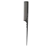 ANKROYU Peigne de coiffure professionnel, peigne de coiffure thermique pour salon de coiffure et usage domestique, matériau ABS noir, peigne durable pour tous les types de cheveux (PP-804)