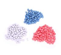 ANKROYU Perles de cire à cacheter en forme d'octogone rétro bronzant tampon de cire artisanat fait à la main fournitures de bricolage pour invitations lettres décor de mariage 3 pi (Type 1 (blanc,