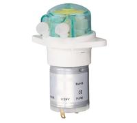 ANKROYU Petite pompe péristaltique 5 W, pompe de transmission de liquide à faible débit, 122 ml MIN pour la culture hydroponique en laboratoire, construction en plastique durable (24V)