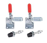 ANKROYU Pince à genouillère verticale robuste, capacité 50 kg, mécanisme de verrouillage à dégagement rapide, pour le travail des métaux, du bois, le soudage, la fixation de tôles