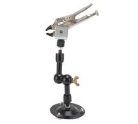 ANKROYU Pince auxiliaire de soudage Angle réglable Serrage stable Outil manuel d'aide pour le travail électronique du métal à souder Matériau en alliage Plaque de base de 75 mm Hau