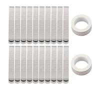 ANKROYU Pinces à Ourler en Acier Inoxydable Règle de Marqueur d'Ourlet de Qualité Professionnelle Clips en Tissu avec Bandes de Couture Diagonales pour Coudre des Vêtements Robes J