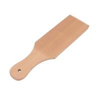 ANKROYU Planche à gnocchis professionnelle en bois de hêtre avec rainures incurvées, poignée facile à saisir pour la fabrication de pâtes faites maison, outil de cuisine, palette à