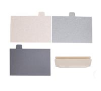 ANKROYU Plancoles à découper en plastique de 3 pcs en plastique en douceur en douceur de panneau de coupe non glissante pour la cuisine Préparation de viande de fruits de légumes 2