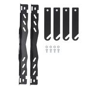 ANKROYU Plaque d'alignement de moyeu de roue, paquet de 2, outil d'alignement des orteils en acier allié avec trou de suspension pour un calibrage précis des roues du véhicule, mes