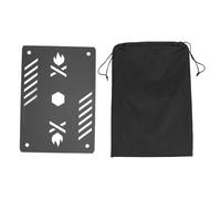 ANKROYU Plaque de cuisson de camping portative légère de dessus de table de poêle en alliage d'aluminium compatible avec Snow Peak GS 450R 450K pour barbecue de pique-nique en plein air