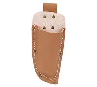 ANKROYU Pochette à Outils de Jardinage Professionnelle, étui Robuste en Cuir de Vache avec Bouton de Verrouillage, Support sécurisé pour sécateurs, pour jardiniers et paysagistes, (Brun)