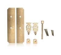 ANKROYU Poignées de tiroir en bronze antique, poignées d'armoire à motif de dragon, poignées de tiroir de style chinois vintage, poignées de traction minutieusement sculptées pour