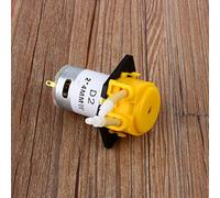 ANKROYU Pompe péristaltique, pompe doseuse, tête de pompe doseuse, conception facile à clipser pour laboratoire d'aquarium, plastique jaune 31,7x20,1mm