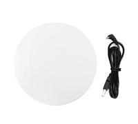 ANKROYU Présentoir Rotatif électrique, Plateau tournant motorisé à 360 degrés, capacité de Charge de 3 kg, alimenté par USB pour Bijoux, Montres, Photographie de gâteaux, Plate-for