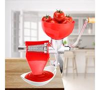 ANKROYU Presse-Agrumes Manuel, Processeur De Fruits Manuel épais en Alliage D'aluminium pour Fruits, Tomates, Citron, Orange, Légumes, Outil De Cuisine Domestique, Rouge.