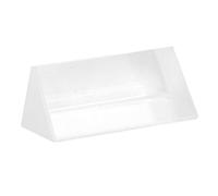 ANKROYU Prisme Triangulaire en Verre Optique K9 30 x 30 x 60 mm Prisme réfracteur de lumière de qualité Professionnelle pour expériences de Physique, éducation Scientifique et effe