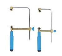 ANKROYU Professionnel Coping Vu Heavy Duty En Alliage de Zinc Bois Fret Scie pour Coupe de Précision dans la Construction et BRICOLAGE Projets 70mm 100mm 2 Pack