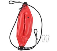 ANKROYU Punching Punching Ball PU Pu En cuir Boîte Muay Thai Training Equipment For Speed Précision Fitness Home Gym Exercice 180 cm Hauteur 350g Poids (Rouge)