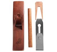 ANKROYU Rabot à main professionnel pour le travail du bois, outil de menuiserie en acier et bois de qualité supérieure de 28 cm pour lisser les surfaces en bois, raboteuse à bouche