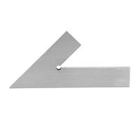 ANKROYU Règle d'angle d'angle de 45 degrés, outil de mesure de précision à base large pour le travail du bois et le soudage, acier 45 de haute qualité rouille 150x100mm