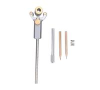 ANKROYU Règle de traçage d'arc linéaire professionnelle pour le travail du bois, alliage d'aluminium de haute précision, outil de dessin de lignes parallèles en acier inoxydable, m