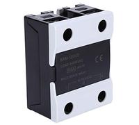 ANKROYU Relais statique SSR 40A 4 20mA 0 250VAC avec indicateur LED Contacts argentés en alliage d'aluminium pur pour le contrôle des équipements industriels