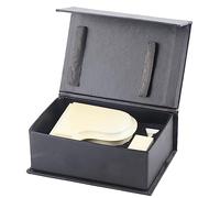 ANKROYU Réplique de Piano Miniature en Bois avec Banc et étui, modèle d'instrument Artisanal, Ornement Cadeau Musical pour Musiciens, 10x9x10cm