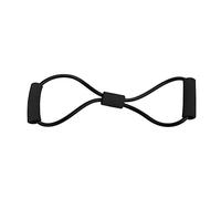 ANKROYU Résistance Stretch Stretch Band Training Corde Tube Tourne Exercice de fitness pour le gymnase de yoga adapté aux hommes et aux femmes Portable Force Training bleu noir jau (Bleu) (Noir)
