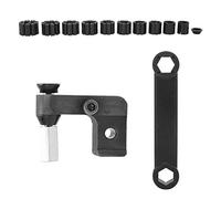 ANKROYU Ring Setter Clamp Fixture Gravure Ball Accessory Bijoux Banque Traitement de la Bague Making Tool Quality Plastic Metal Metal Ring Kit pour Les Fabricants de Bijoux et Les