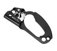 ANKROYU Rock Close professionnelle Ascendre Aluminium Heavy Aluminium Magnésium Alliage Aigle avec poignée en caoutchouc ergonomique pour l'escalade d'arboristes et en rappel de 20 (Noir)
